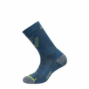 Vysoké vlnené ponožky Devold Hiking modré SC 564 063 A 291A 44-46