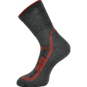 Ponožky Silvini Lattari UA904 charcoal-red 39-41