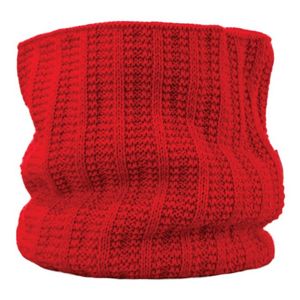 Pletený nákrčník Kama S18 104 červený