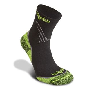 Ponožky Bridgedale CoolFusion Run Qw-ik black 845 6,5-9