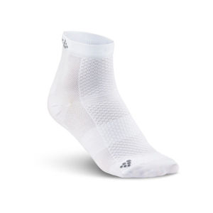 Ponožky CRAFT Cool Mid 2-pack 1905044-2900 - biela 40-42