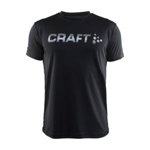 Tričko CRAFT Prime Logo 1904341-9999 - čierna L
