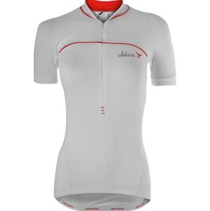 Dámsky cyklistický dres Silvini CATIRINA WD1002 white-red