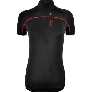 Dámsky cyklistický dres Silvini GRUSO WD1026 black-red