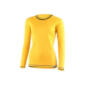 Lasting dámske merino triko MATA žlté Veľkosť: L