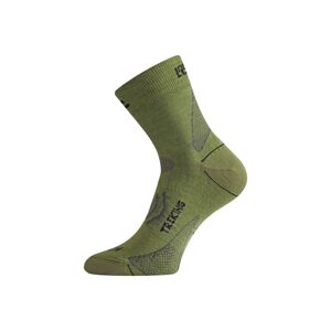 Lasting TNW 698 zelená merino ponožka Veľkosť: (42-45) L- ponožky