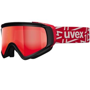 Lyžiarske okuliare Uvex jakk TAKE OFF POLA, black mat / litemirror red (2026)