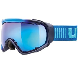 Lyžiarske okuliare Uvex jakk SPHERE, ice-navy mat / mirror blue (4026)