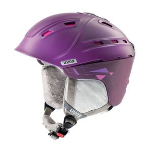 Lyžiarska helma UVEX P2US WL, purple / pink mat (S566178900*)