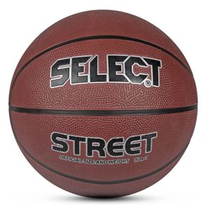 Basketbalový lopta Select Basketball Street hnedá