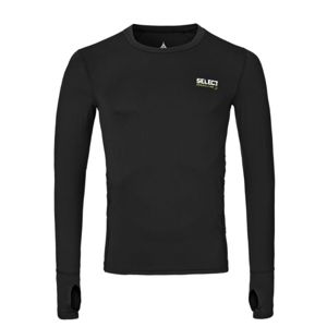 Kompresný triko Select Compression T-shirt L/S 6902 čierna M