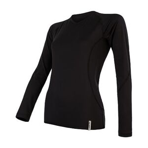 SENSOR COOLMAX TECH dámske tričko dl.rukáv čierna Veľkosť: XL