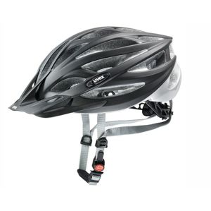 Cyklistická helma Uvex 18 Oversize, black mat silver