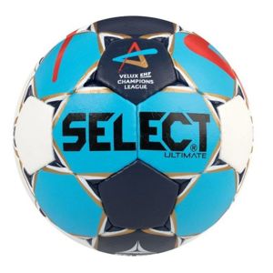 Hádzanárska lopta Select HB Ultimate Champions League Men bielo modrá