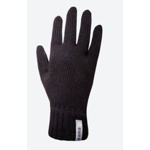 Pletené Merino rukavice Kama R101 110 čierna M
