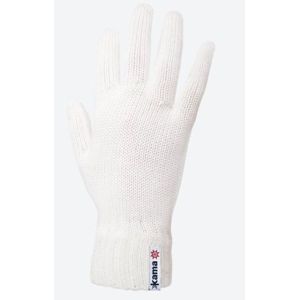 Pletené Merino rukavice Kama R102 101 prírodne biela S