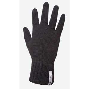 Pletené Merino rukavice Kama R102 110 čierna L