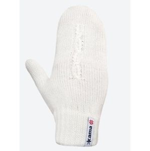 Pletené Merino rukavice Kama R105 101 prírodne biela M