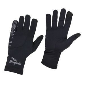 Pánske bežecké zimný rukavice Rogelli Touch, 890.001. čierne M