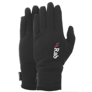 Rukavice Rab Powerstretch Pre Glove black/BL M