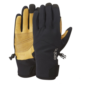 Rukavice Rab Velocity Glove RAB black / bl XL