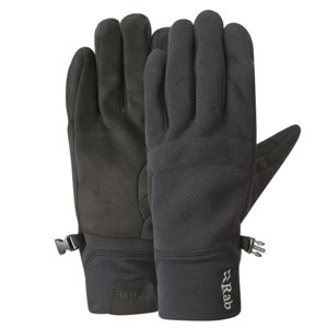 Rukavice Rab Windbloc Glove black / bl L