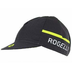 Cyklistická šiltovka pod prilbu Rogelli HERO, čierno-reflexne žltá 009.971