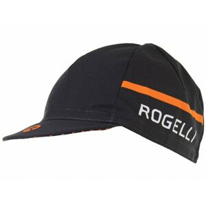 Cyklistická šiltovka pod helmu Rogelli HERO, čierno-oranžová 009.974