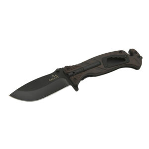 Nôž zatváracie Cattara BLACK BLADE s poistkou 21,7cm