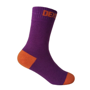 Ponožky DexShell Ultra Thin Children Sock Purple / Orange M