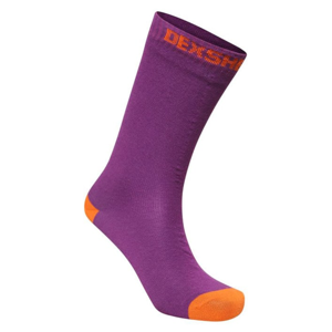 Ponožky DexShell Ultra Thin Crew Socks Purple / Orange XL