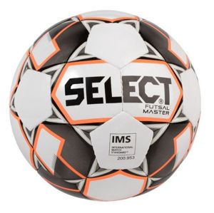 futsalový lopta Select FB Futsal Master bielo oranžová veľ. 4