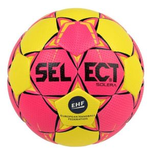Hádzanárska lopta Select HB Solera žlto ružová