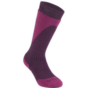Ponožky Bridgedale Ski Midweight light plum/berry/351 L (7-8,5)