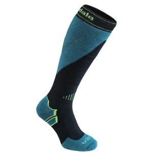 Ponožky Bridgedale Ski Midweight+ black/green/843 L (9-11,5) UK