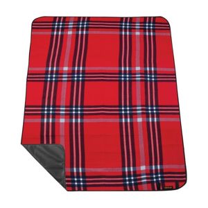Pikniková deka s popruhom Spokey PICNIC HIGHLAND, červená