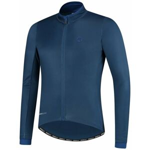 hrejivý cyklistický dres Rogelli ESSENTIAL s dlhým rukávom, modrý 001.107