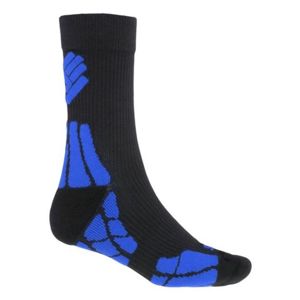 Ponožky Sensor Hiking Merino Wool čierna / modrá 18200062 9/11 UK