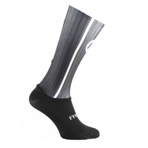 aerodynamické funkčnou ponožky Rogelli AERO, čierno-šedé 007.004 XL (44-47)