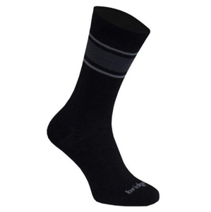 Ponožky Bridgedale Everyday Sock / Liner Merino Endurance Boot black/lt grey/035 12,5-14,5