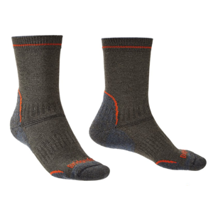 Ponožky Bridgedale Hike Lightweight Coolmax Performance Boot dark grey/826 9,5-12