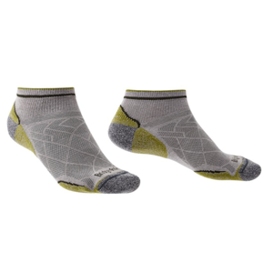 Ponožky Bridgedale Hike Ultralight T2 Coolmax Performance Low grey/green/068 3,5-6