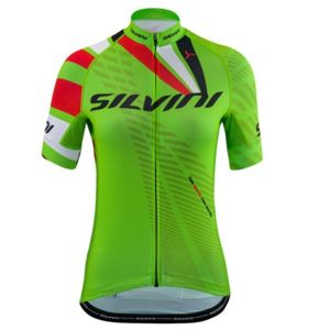 Dámsky cyklistický dres Silvini TEAM WD1402 green