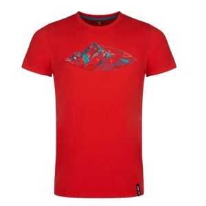 Tričko Zajo Bormio T-shirt SS Racing Red Peak M