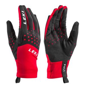 Bežkárske rukavice LEKI Nordic Race (643915302) black / red 8.5