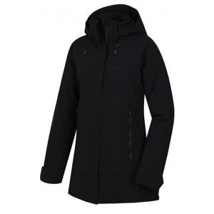 Dámsky hardshell plnený kabát Husky Nigalo L čierna XL - plus