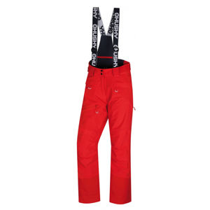 Dámske lyžiarske nohavice Husky Gilep L výrazne červená