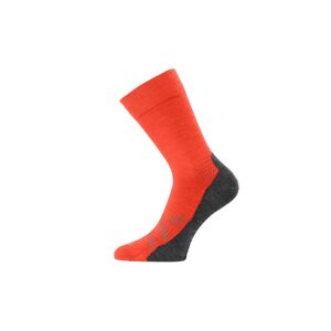 Lasting merino ponožky FWJ oranžové Veľkosť: (42-45) L