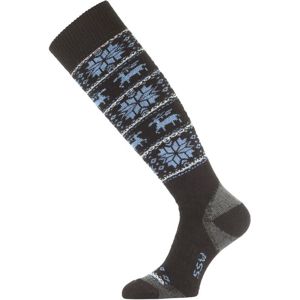 Ponožky Lasting SSW 905 čierne S (34-37)