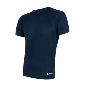 SENSOR COOLMAX AIR pánske tričko kr.rukáv deep blue Veľkosť: XL